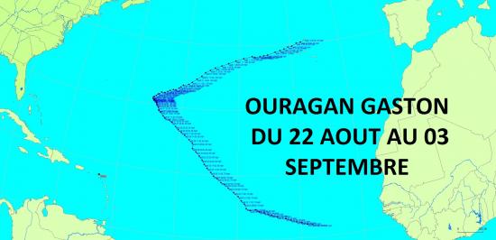 Ouragan Gaston 2016